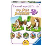 Puzzle Ravensburger 9 elementów Zvířecí rodiny 2 lata + - Ravensburger