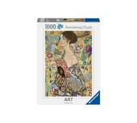 Puzzle - RAVENSBURGER - The Lady with the Fan by Gustav Klimt - 1000 pieces - Cardboard - 70 x 50 cm