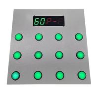 Puzzle Reaction Test Trainer, Agile Reaction Training Lamp, with Timer and Score Counter, Adjustable Speed Time and Difficulty, Ideal for Home Parties Arcades Shopping Malls Pubs