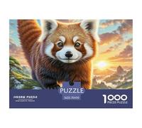 Puzzle Red Panda 1000 Piece Jigsaw Challenge Toy Animal Theme Decoration Puzzle Gifts for Men for Kids And Adults 70x50cm/1000pcs