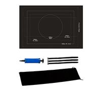 Puzzle Roll Up Mat Felt Jigsaw Puzzle Storage Pad Blanket Black