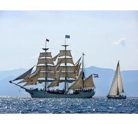 Puzzle | Sailing Ships, Tall Ship Challenge, Difficult Puzzle (500 pieces) 52x38CM