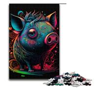 Puzzle Sfor Adults 1000 Piece Animal Pigs Wooden Puzzles 1000PCS(75x50cm)