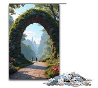 Puzzle Sfor Adults 1000 Piece Arch of Wonderland Wooden Puzzles 1000 PCS(75x50cm)