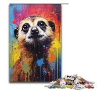 Puzzle Sfor Adults 1000 Piece Meerkat Colorful Paper Puzzles 1000PCS(38x26cm)