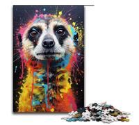 Puzzle Sfor Adults 1000 Piece Meerkat Colorful Wooden Puzzles 1000PCS(75x50cm)
