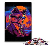 Puzzle Sfor Adults 1000 Piece Red Fox Butcher Gangster Wooden Puzzles 1000 PCS