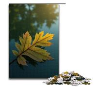 Puzzle Sfor Adults 1000 Piece Several Boats Paddle Across The Mirror Wooden Puzzles 1000 PCS(75x50cm)