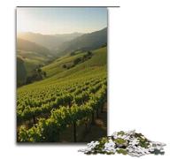 Puzzle Sfor Adults 1000 Piece Vineyard Wooden Puzzles 1000 PCS(38x26cm)