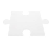 Puzzle Shape Felt Memo Message Board for Notes and Postcards | White Surface, No Drilling Setup, Fixes Pushpins Well, for School Study Rooms and Office Reminders