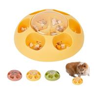 Puzzle Slow Feeder Toys, Interactive Strengthening Toys, Interactive Dog Slow Feeder Puzzle Toys, Training Mental Stimulation Enrichment Toy Brain Food Dispenser for Dogs (A)