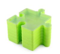 Puzzle Sorting Bins - Puzzle Sort Stackable Drawers with Lid - High Quality Puzzle Storage Box | Organize And Sort Puzzles Easily Stackable Puzzle Board Storage Jigsaw Mat Pieces Sorting Tray
