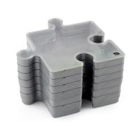 Puzzle Sorting Trays - Stackable Puzzle Sorting Tray Set With Lids | Jigsaw Organizer Trays For Puzzles Pieces Storage System Sortings Jigsaws During Assembly Home Or Travel