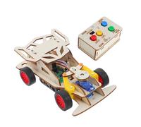 Puzzle Stem Race Car Building Kit Educational Car for Boys DIY Science Experiment Kit Enhancing Spatial Awareness Problem Solving Skills Lightweight Portable Fun for Indoor Outdoor