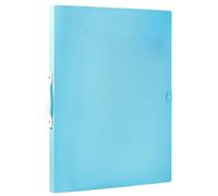 Puzzle Storage Folder Keeper,1000 Pieces Large-Capacity, 20 Transparent Storage Pockets, Portable Dustproof and Stain-Proof for Puzzle Lovers (Blue)