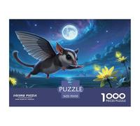 Puzzle Sugar Glider 1000 Pieces Challenge Toy for Adults,Natural Ecology Impossible Jigsaw Puzzles 1000 Piece Educational Games Home Decoration 70x50cm/1000pcs