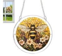 Puzzle Suncatcher - 2D Acrylic Window Decorations - Bird Bee Butterfly Sun Catcher Jigsaw Porch Decor | for Adults Apartment Living Room Bedroom Balcony Garden Porch Wall Door Window