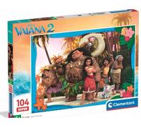 Puzzle Super 104el. Super Kolor - Vaiana 2 - Clementoni