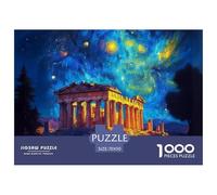 Puzzle Temple of Artemis 1000 Piece Puzzles for Adults Puzzle Games Great Architecture for Adults Gifts Decoration Puzzle 70x50cm/1000pcs