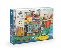 Puzzle The Explorer's Boat - The Mill Garden - 200 pieces Multicoloured one size