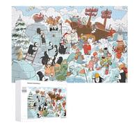 Puzzle Time - Arctic Christmas Adventure, 1000 PCS, Decorative Jigsaw for Grown-Ups, New Year Gift - for Detail-Focused Puzzlers