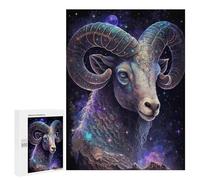 Puzzle Time - Aries The Ram, 500 PCS, Adult Tabletop Puzzle, Festive Gift for Adults; for Couples, Friends And Family