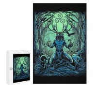 Puzzle Time - Cernunnos Celtic Irish, 1000 PCS, Adult Tabletop Puzzle, Festive Gift for Adults; for Couples, Friends And Family