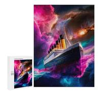 Puzzle Time - Cosmic Titanic, 500 PCS, Challenging Puzzle for Adults, New Year Decoration, for Screen-Free Relaxation at Home
