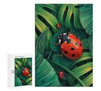 Puzzle Time - Cute Lady Bug, 300 PCS, Decorative Jigsaw for Grown-Ups, Festive Gift for Adults; for Couples, Friends And Family