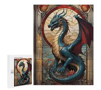 Puzzle Time - Dragon Myth Animal, 500 PCS, Challenging Puzzle for Adults, Gift for Winter Evenings; for Shared Table Time