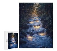 Puzzle Time - Enchanted River, 500 PCS, Wooden Picture Puzzle for Grown-Ups, New Year Gift - for A Rewarding Weekend Challenge