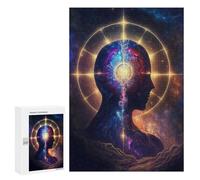 Puzzle Time - Esoteric Zen Universe V1, 300 PCS, Displayable Picture Puzzle, New Year Party Activity, for Screen-Free Relaxation at Home
