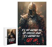 Puzzle Time - Get Up Soldier, 1000 PCS, Displayable Picture Puzzle, Year-End Present, for Mindful Indoor Entertainment