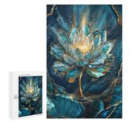 Puzzle Time - Golden Blossom of Enlightenment Art, 1000 PCS, Challenging Puzzle for Adults, Seasonal Gift, with A Decorative Finished Picture