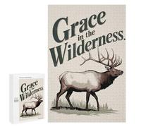 Puzzle Time - Grace in The Wilderness, 1000 PCS, Challenging Puzzle for Adults, New Year Decoration, for Screen-Free Relaxation at Home