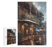 Puzzle Time - New Orleans Charm USA, 1000 PCS, Decorative Jigsaw for Grown-Ups, New Year Party Activity - for Quiet Evenings And Focused Play