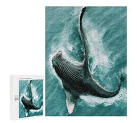 Puzzle Time - Sea Monsters008, 500 PCS, Wooden Jigsaw Puzzle for Adults, New Year Gift, with A Decorative Finished Picture