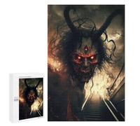 Puzzle Time - Stairway to Hell Fiendish Descent, 1000 PCS, Decorative Jigsaw for Grown-Ups, Festive Gift for Adults; for Couples, Friends And Family