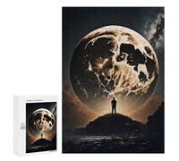Puzzle Time - The Great Moon Reach, 300 PCS, Displayable Picture Puzzle, Year-End Present, for Mindful Indoor Entertainment