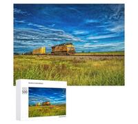 Puzzle Time - Union Pacific Train, 500 PCS, Jigsaw Puzzle for Adults, for Quiet Evenings And Focused Play