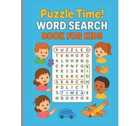 Puzzle Time! Word Search for Kids: Fruits, Vegetables, Birds, Animals