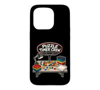PUZZLE TIMER CREW Speed Puzzling Team Challenge Case for iPhone 15 Pro