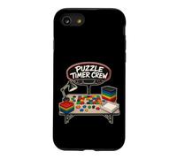 PUZZLE TIMER CREW Speed Puzzling Team Challenge Case for iPhone SE (2020) / 7/8