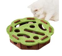 Puzzle Toy for Cats - Interactive Cat Intelligence Toy with Scratch Function | Labyrinth Play Box with Bell for Kittens Movement and Mental Stimulation