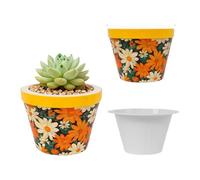 Puzzle Vase - 410G 3D Flower Pot Set, Craft Keepsake Decoration, Artistic Assembly Model, Creative Thinking Task, Decorative Display Piece, Ideal for Indoor Hobbies, Children's Activity