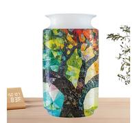 Puzzle Vase for Adults, 3D Jigsaw Puzzle Vase, ABS Building Model Kit for Craft Lovers, Relaxing and Challenging Activity, Home Decor, Mother’s Day, and Birthday Gift, 11.5x20.5cm