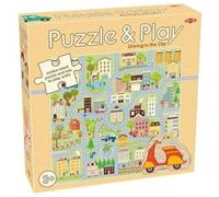 Puzzle With Game: City Adventure Tactic Genuine Jigsaw High Quality Toy Gift Hob