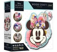 Puzzle Wooden 160 Stylish Minnie Mouse Trefl Puzzle Top