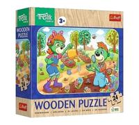 Puzzle Wooden 24 Meet The Iki Family Trefl Puzzle Top