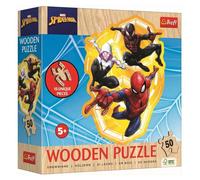 Puzzle Wooden 50 Spider-Man Ready For Action Trefl Puzzle